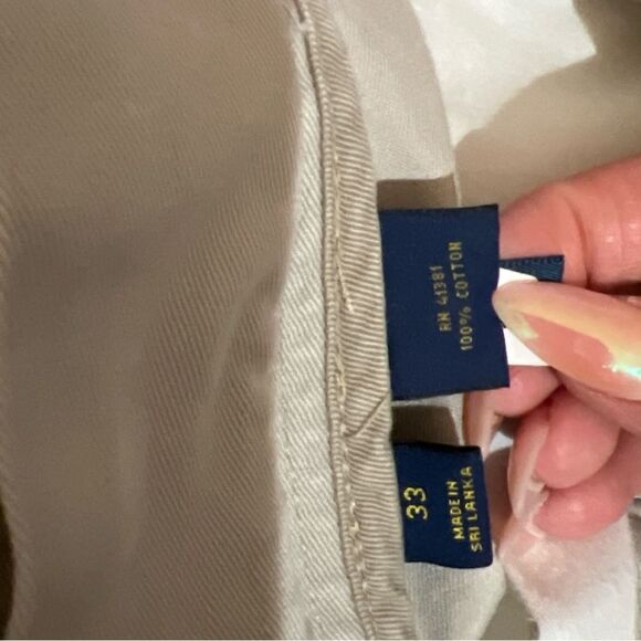 Polo Ralph Lauren 10.5” Gellar Classic Fit Cargo Short in Stone Size 33 - Picture 4 of 7